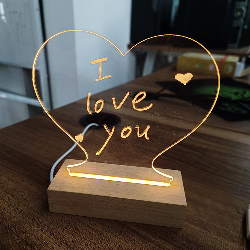 Light With Pen Gift For Children Girlfriend Decoration Night Lamp