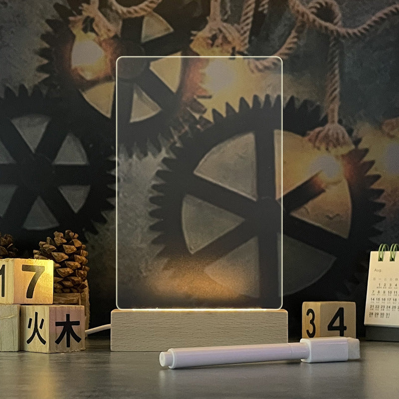 Light With Pen Gift For Children Girlfriend Decoration Night Lamp
